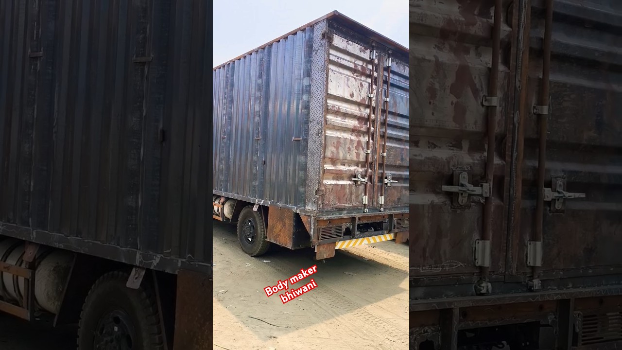tata 709 container body complete| tata truck body| pickup body maker | pickup modified#viral #pickup