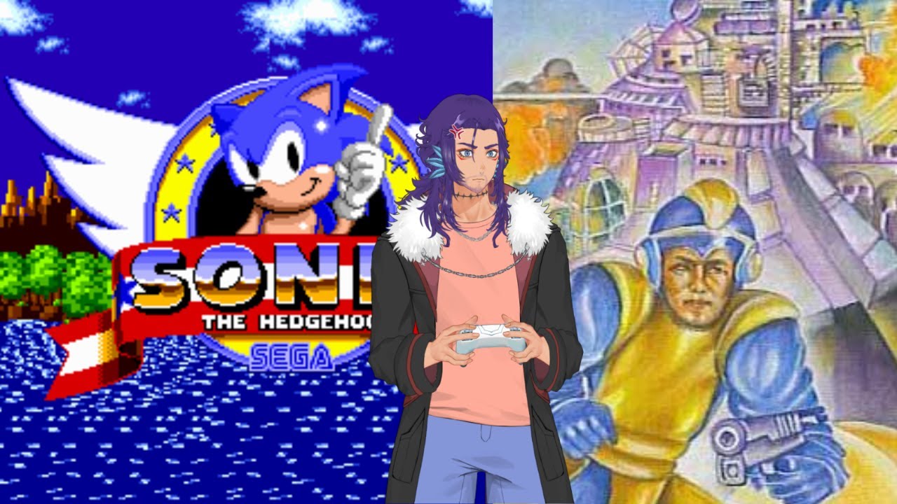 New Years, Old Games! | Xavien Plays Sonic The Hedgehog and Mega Man VOD
