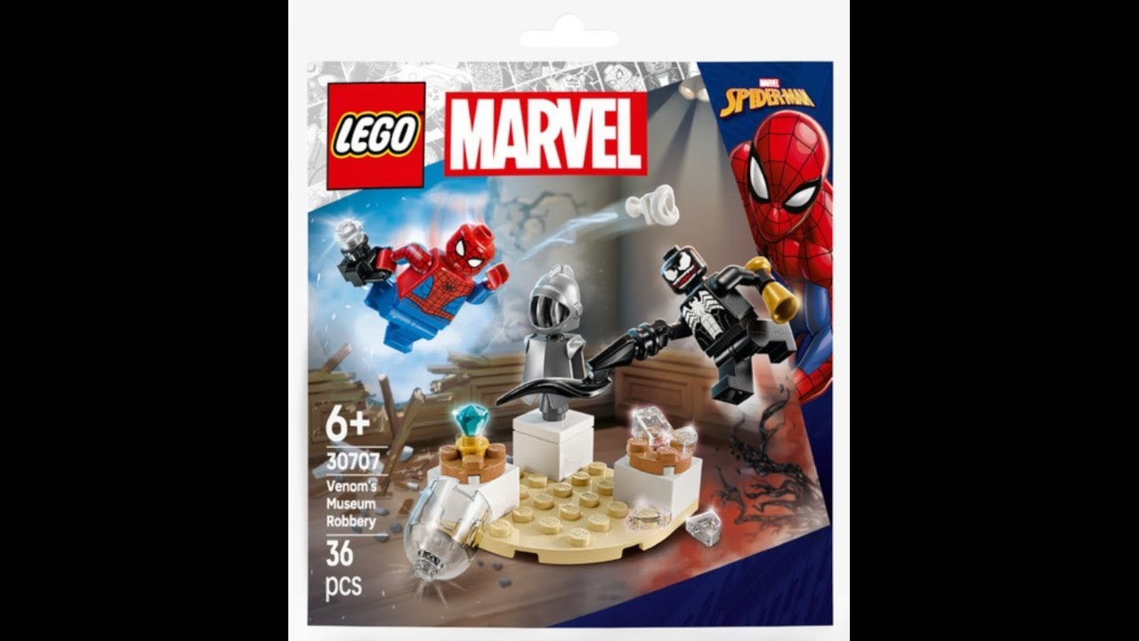 LEGO Instructions | Marvel | 30707 | Venom's Museum Robbery | Spider-Man