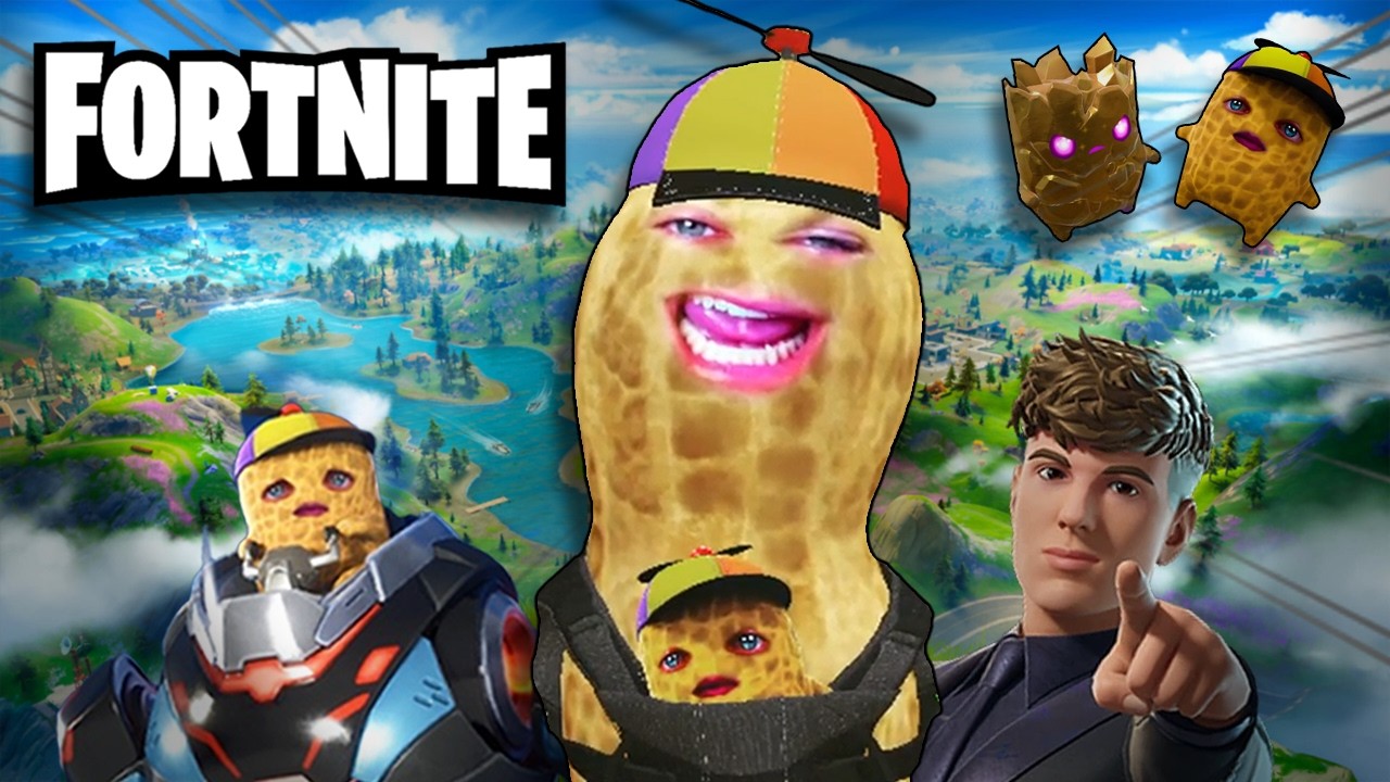 Peanut защищает своего малыша | Fortnite