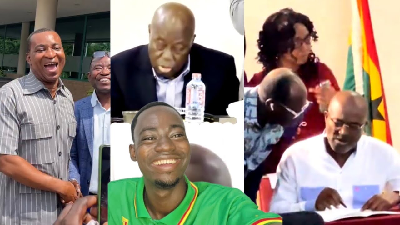 😂Tension as Ken Agyapong refuses to sign peace pact, Akufo Addo sleeps at NPP meeting chairman Wo