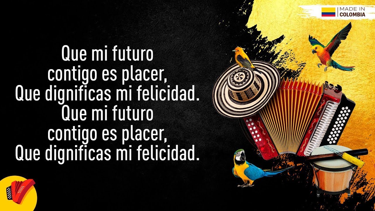 Lleno De Ti, Binomio De Oro, Video Letra - Sentir Vallenato
