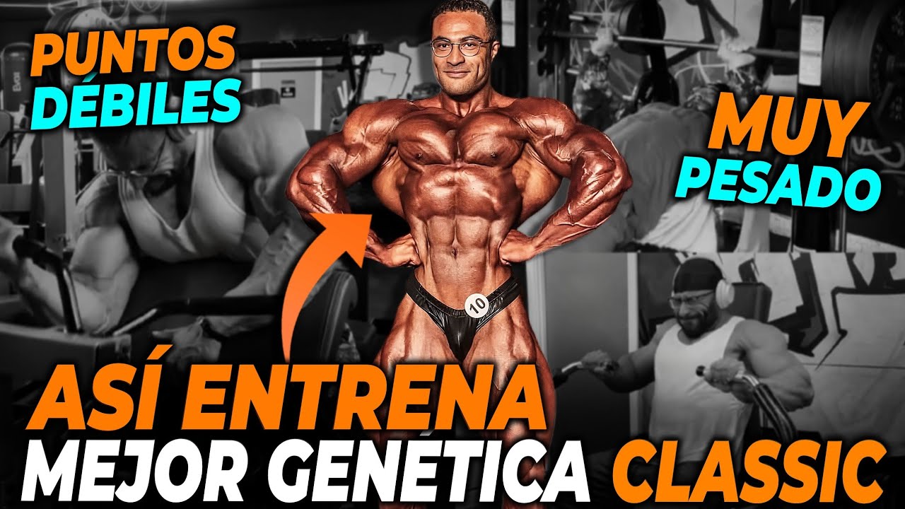 Así entrena NIALL DARWEN futuro MR.OLYMPIA classic physique