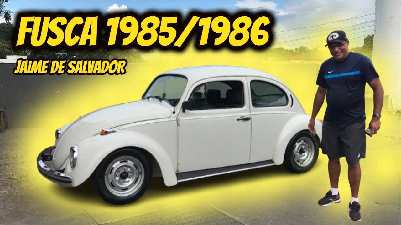 Fusca 86 do Jaime de Salvador BA