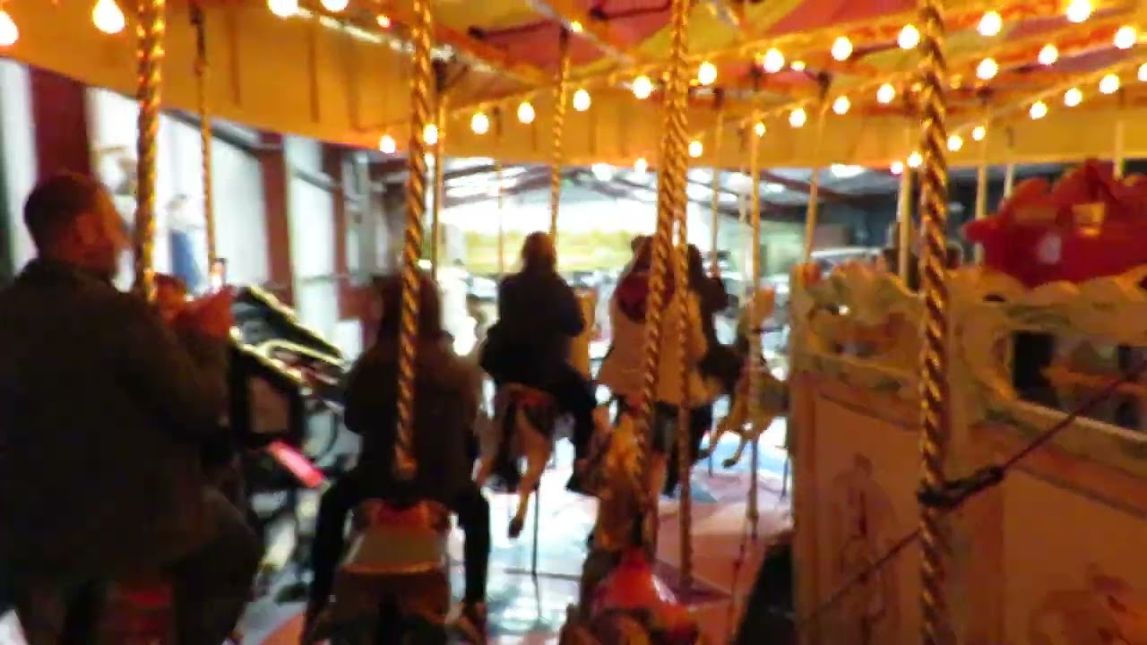 230429 Fairground Ride at the Scarborough Fairground Museum