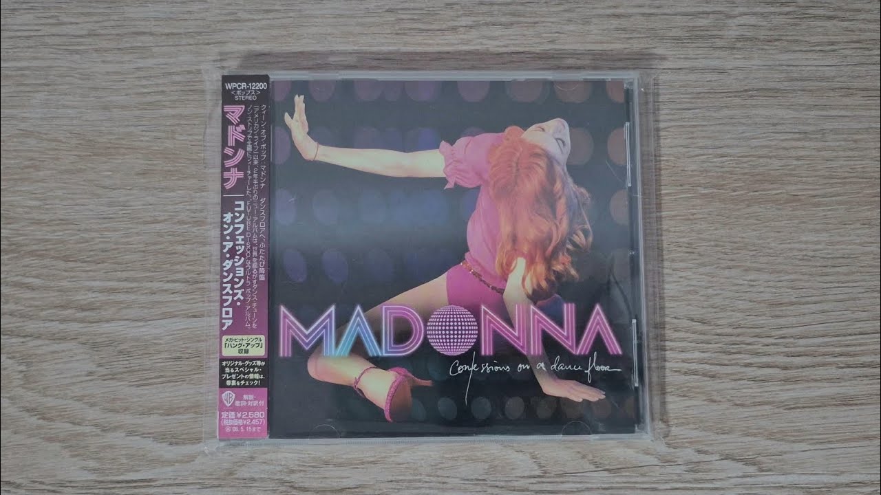 Madonna - Confessions on a Dance Floor (Japan Edition) | Used CD Unboxing