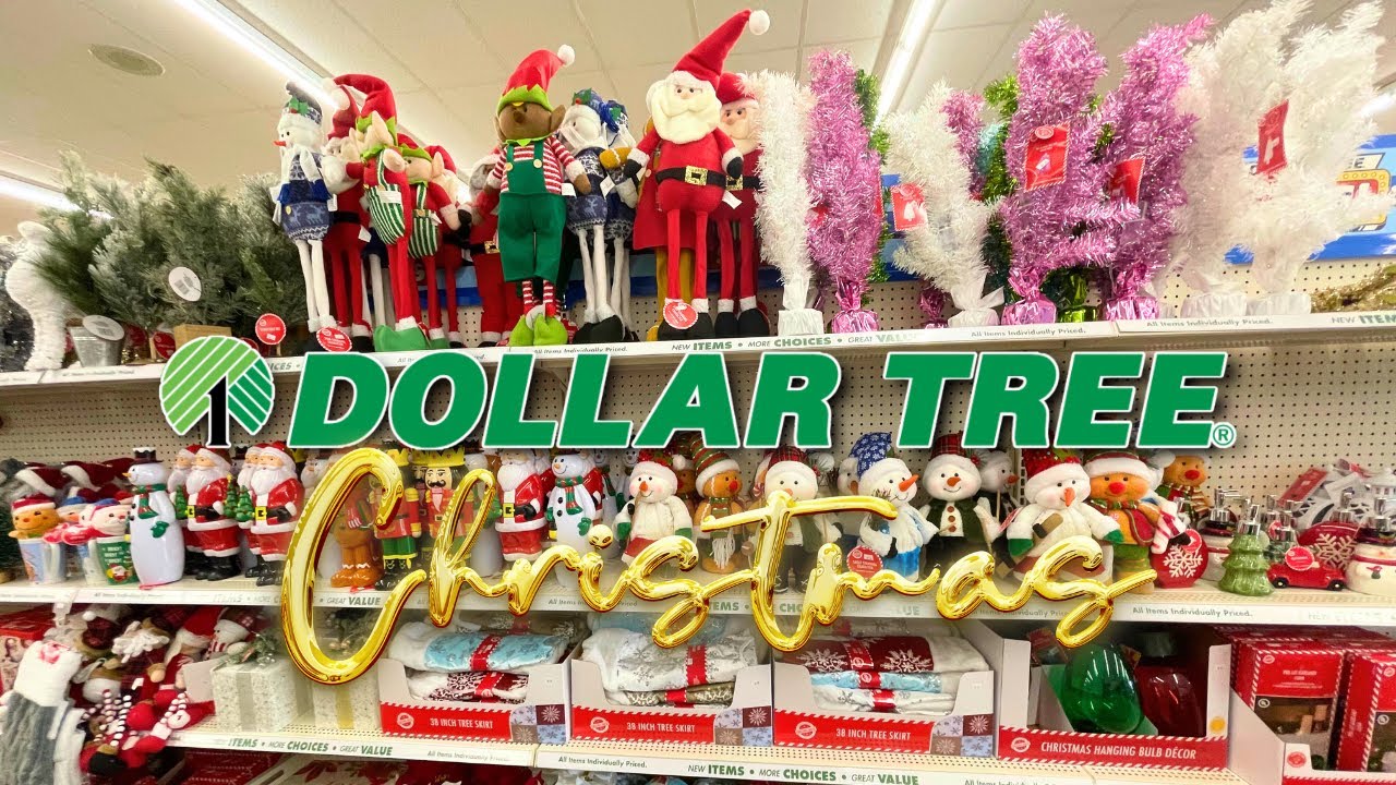 Рождественский декор Dollar Tree 2025
