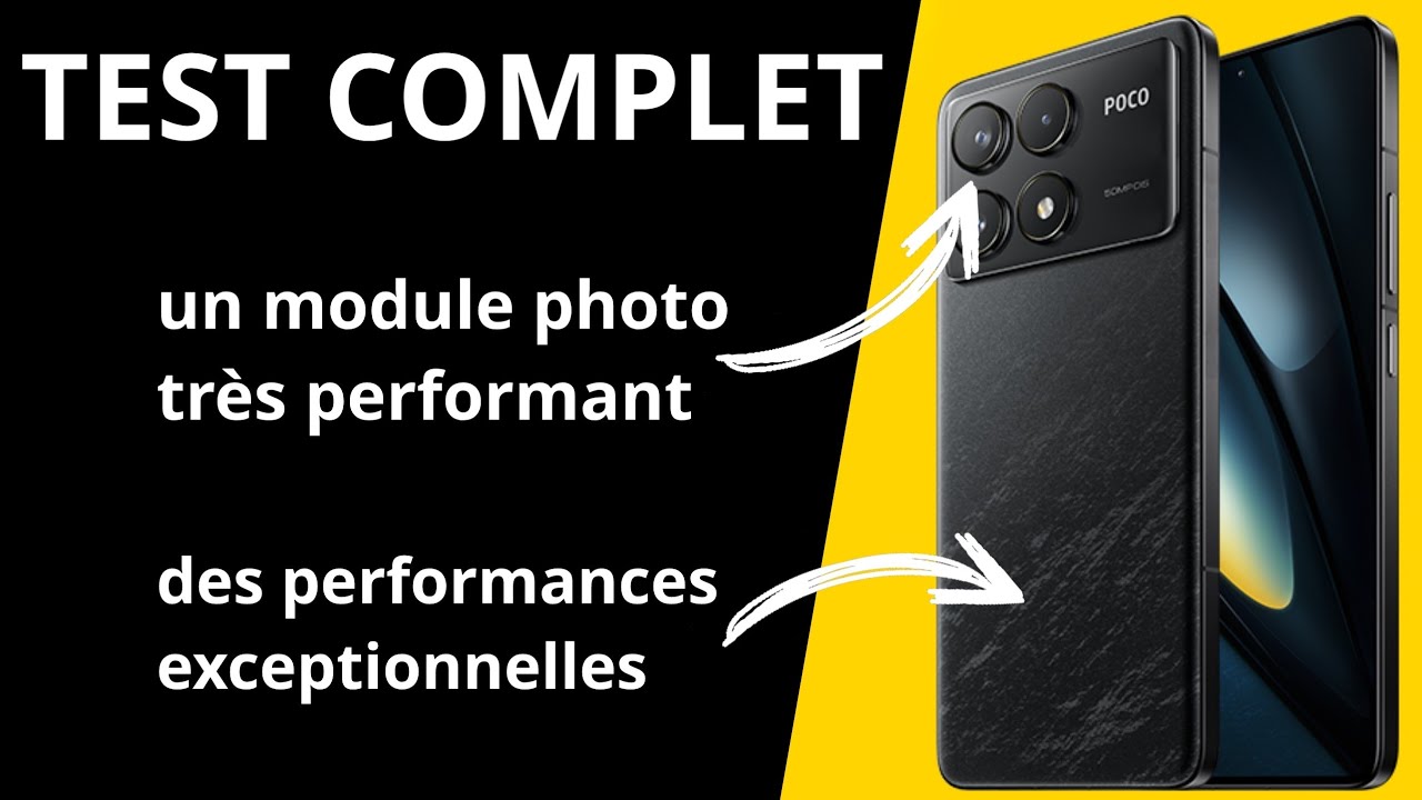 POCO F6 PRO : le smartphone gamer pas cher de 2024 ! - Test complet
