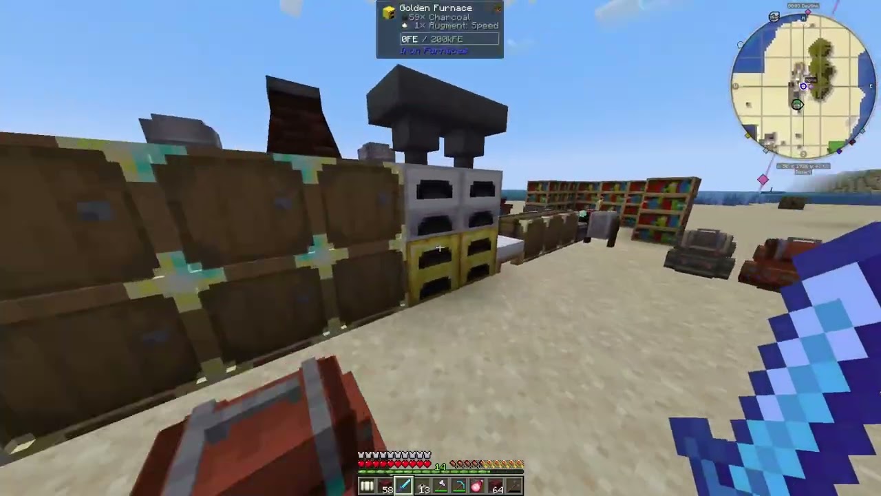 Working on some machines