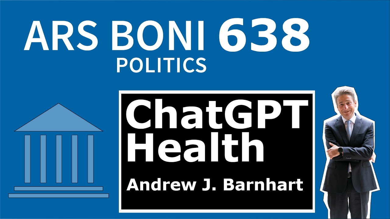 Ars Boni 638 ChatGPT Health and US Health Care Disparities