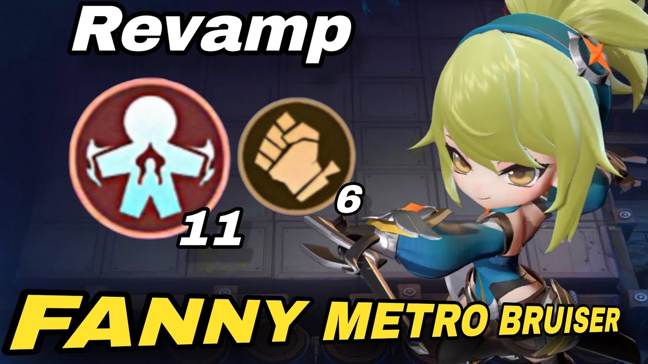Revamp Metro Zero 11 + 6 Bruiser 🔥 Fanny Commander Meta | Magic Chess Go Go Combo Terkuat