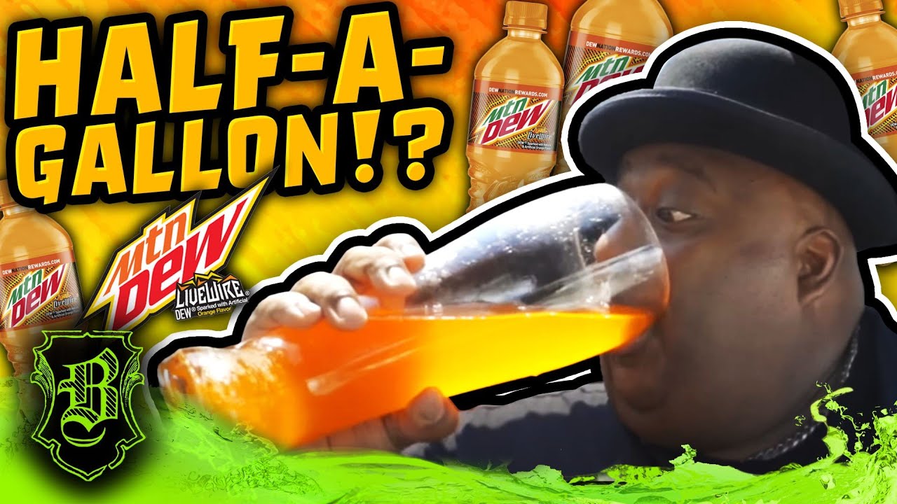 Can Badlands Handle A Half Gallon of Mountain Dew LiveWire?