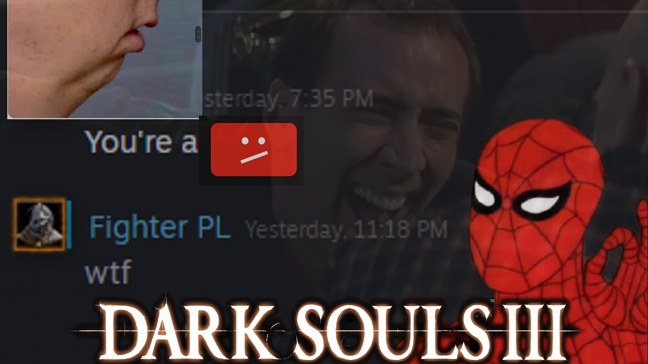 BACK TO DARK SOULS 3 TROLLING IN 2024(w/HATEMAIL)