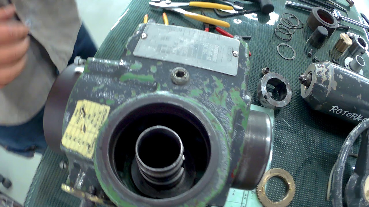 ROTORK 7A機械部分拆解
