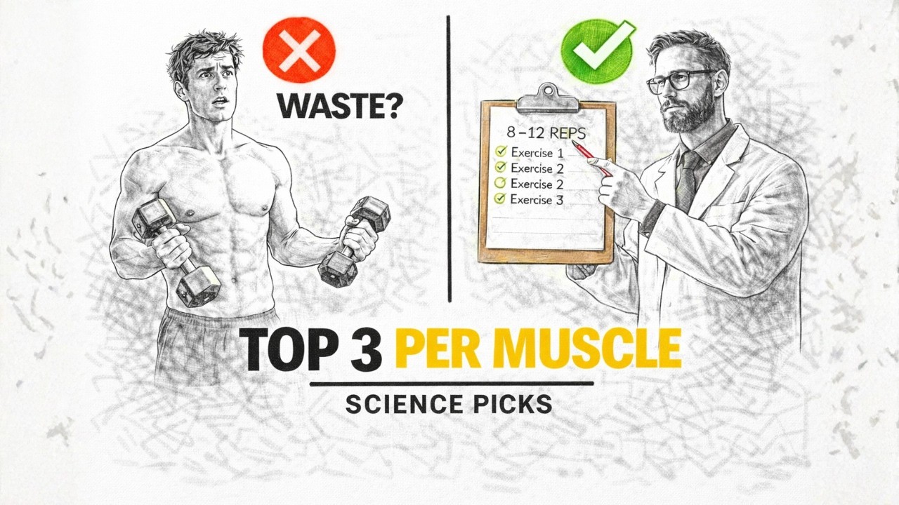 The Perfect Workout Blueprint: Top 3 Lifts Per Muscle