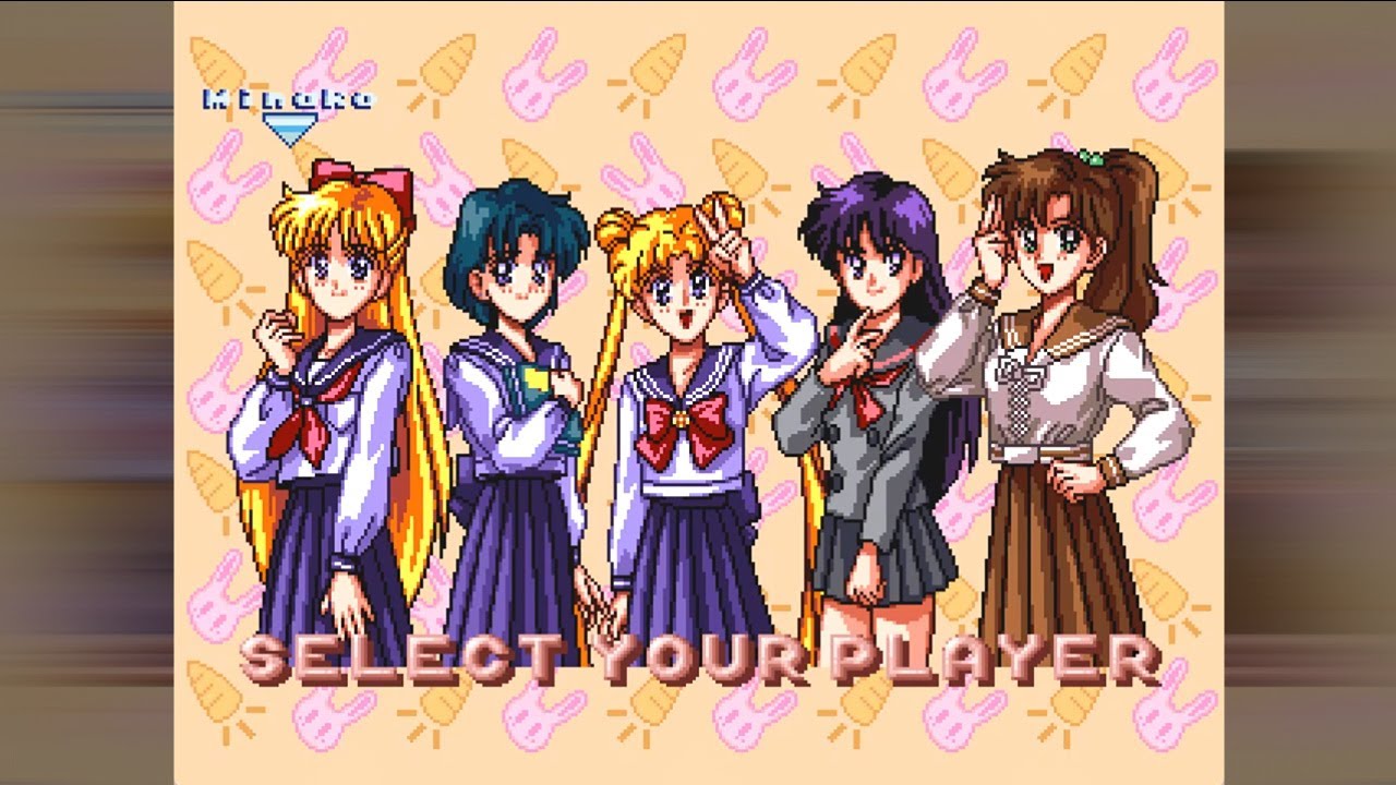 OpenBoR games: Sailor Moon R Plus playthrough