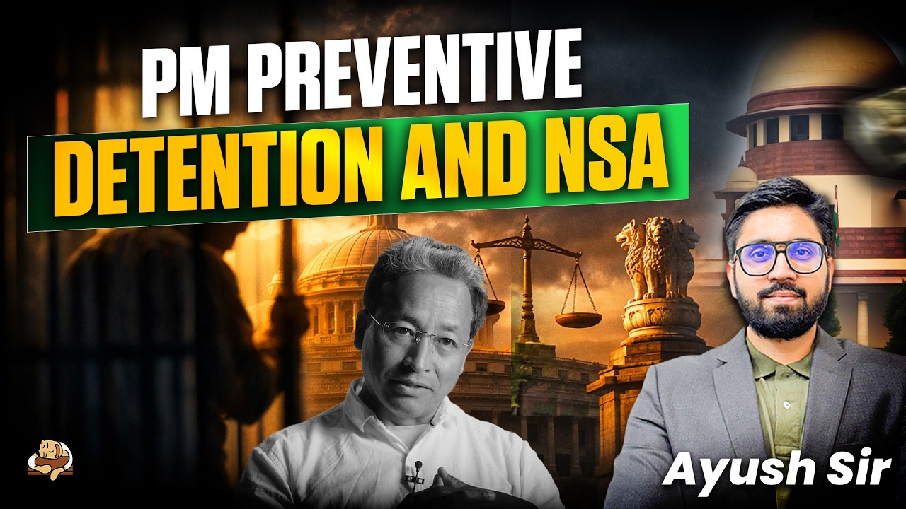 Preventive Detention vs Punitive Detention Explained |Article 22 Constitution| National Security Act