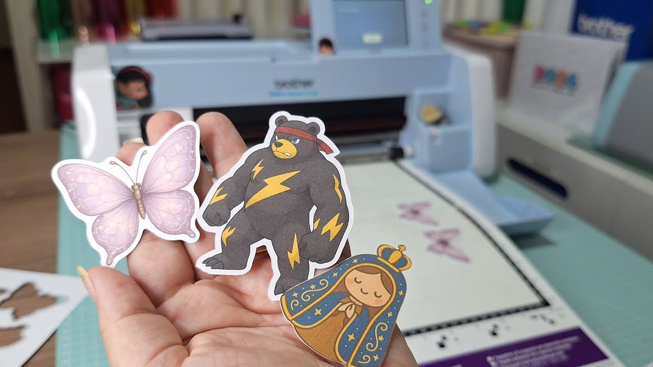 Como criar o corte no scanner da ScanNCut SDX225 