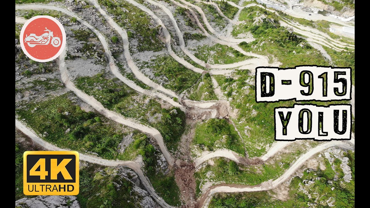 D-915 Bayburt - &Ccedil;aykara Yolu [Drone 4K]