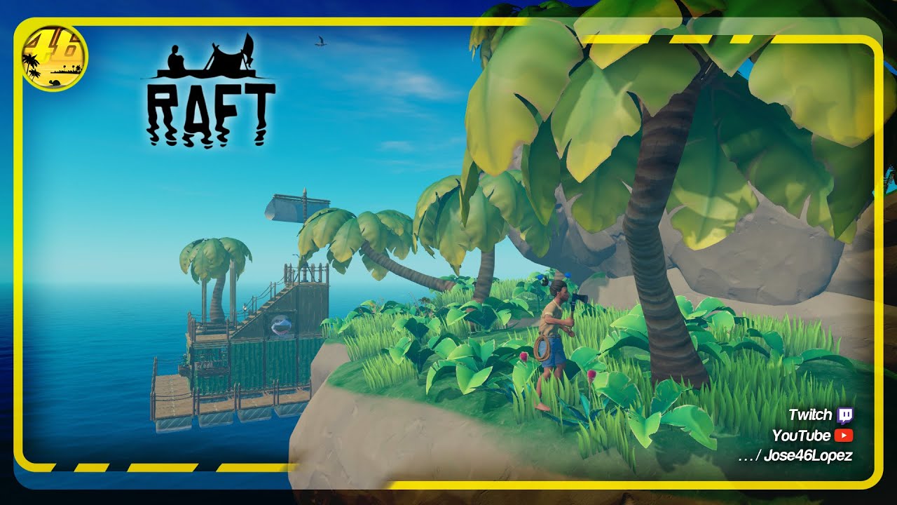 Raft #1 | Empezamos aventura, esperemos sobrevivir. Con 🐅...🐢