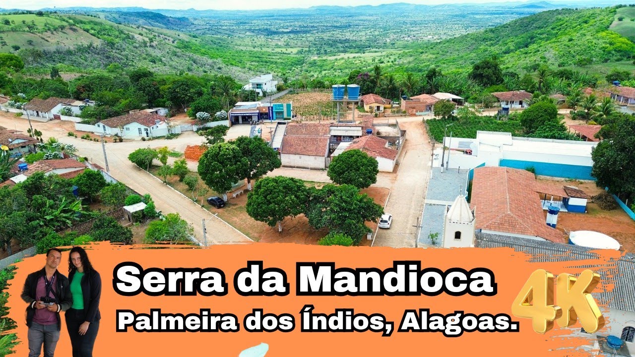 Serra da Mandioca ,Palmeira dos Índios,  Alagoas #4k #nordeste #drone #palmeiradosindios