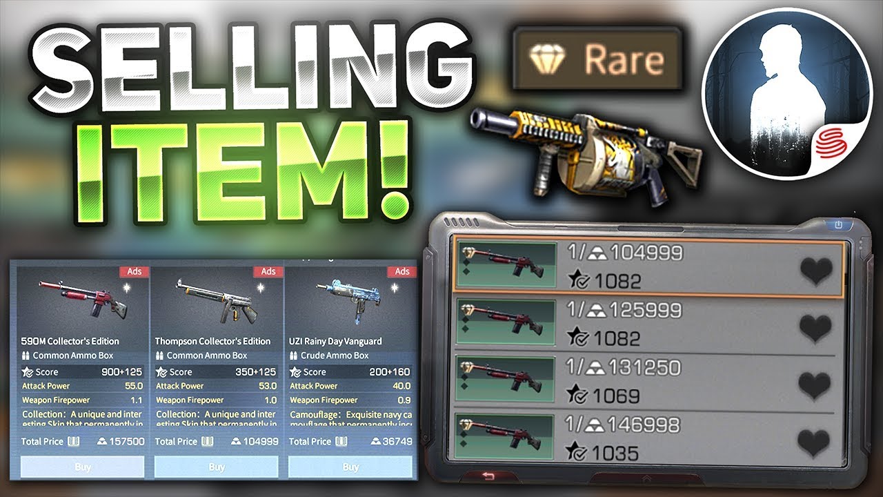 HOW TO SELL AND UPGRADE WEAPONS & ARMOR! EASY GOLD - LifeAfter