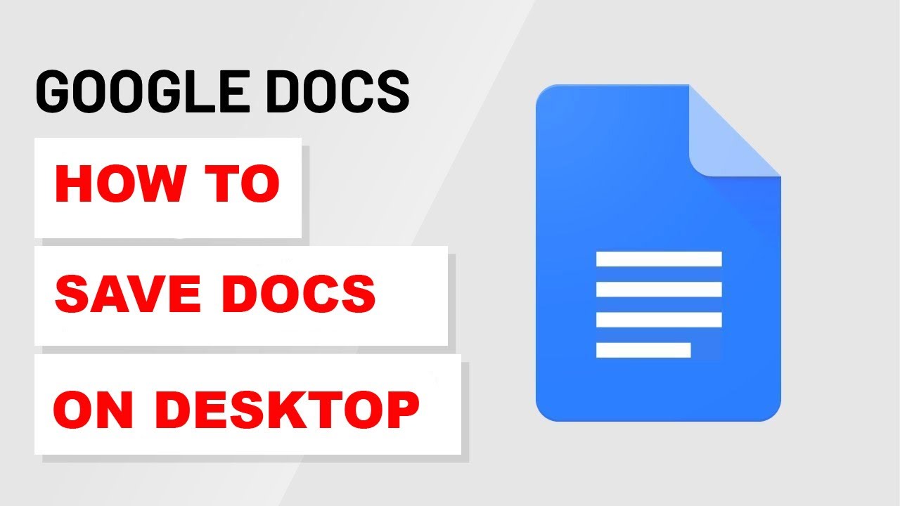 Как сохранить Google Docs на компьютере (2025)