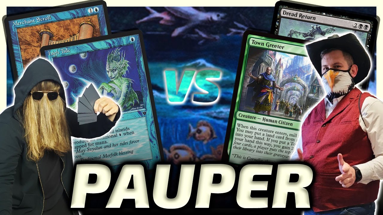 HIGH TIDE Vs Dredge!!! [Paper Pauper MtG Gameplay] 2025