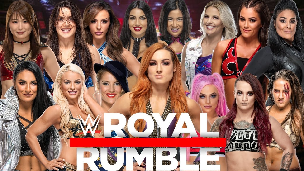 WWE Women's Royal Rumble Match 2019 (Orden de Entradas)