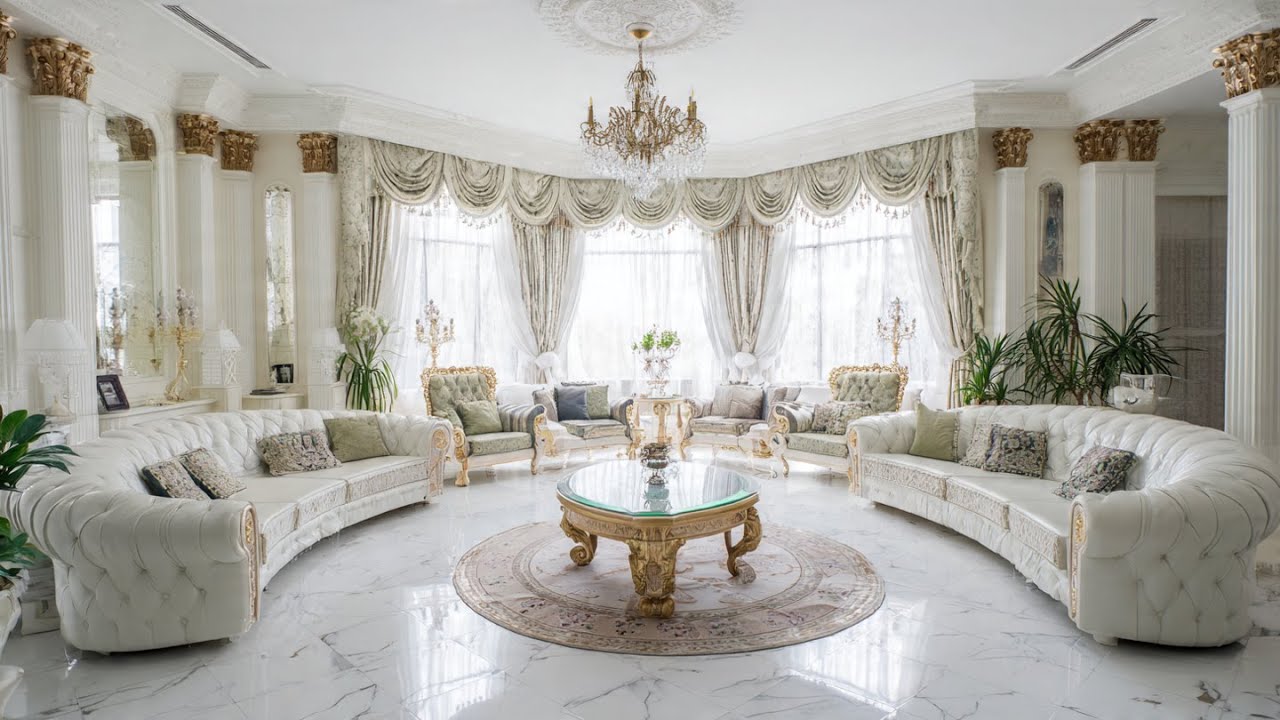 Gorgeous Palatial Living Rooms