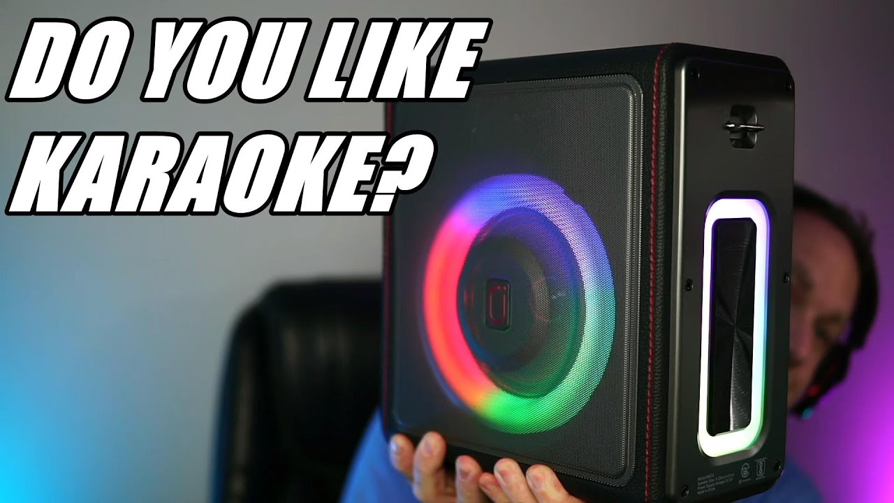Karaoke Machine. Portable and loud. Perfect for any party!