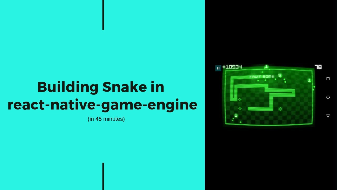 Building Snake with react-native-game-engine
