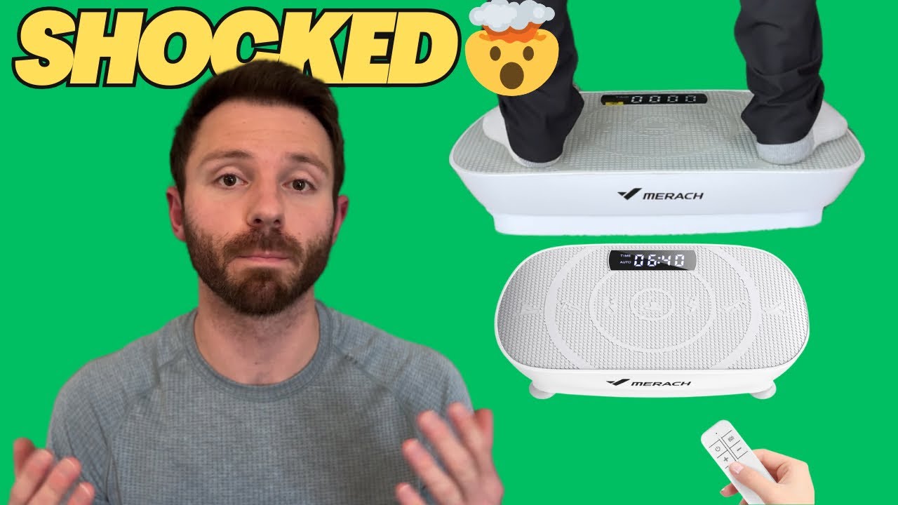 Измените свое тело с помощью виброплатформы? Виброплатформа для всего тела MERACH 2398