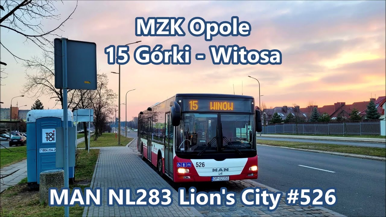 MZK Opole - linia 15, MAN NL283 Lion's City #526