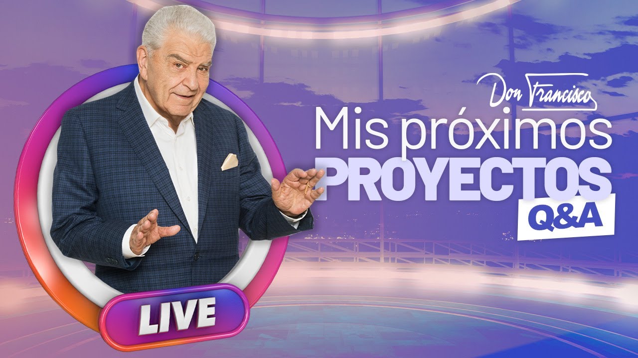 En vivo con Don Francisco: Récords Guinness, su primer podcast, 100k subscriptores de YouTube y más.