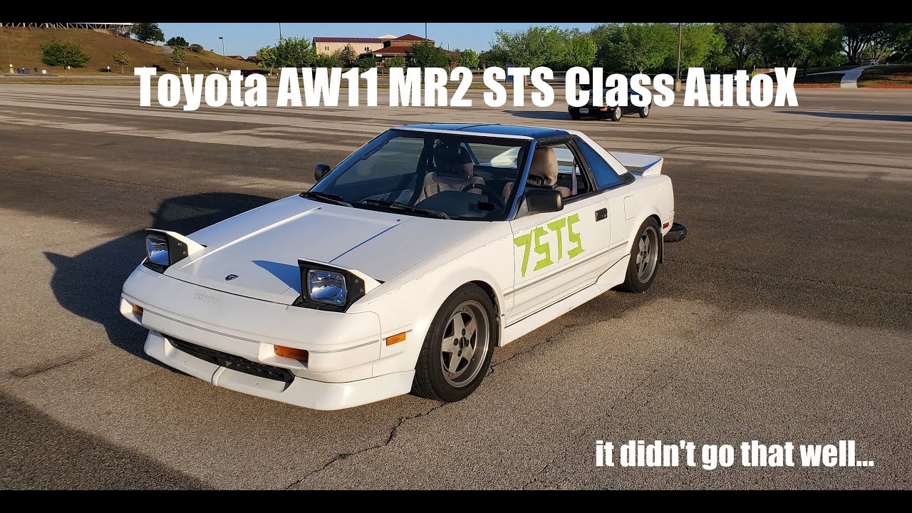 AW11 MR2 Autocross (STS) in a world full of Miatas and CRXs