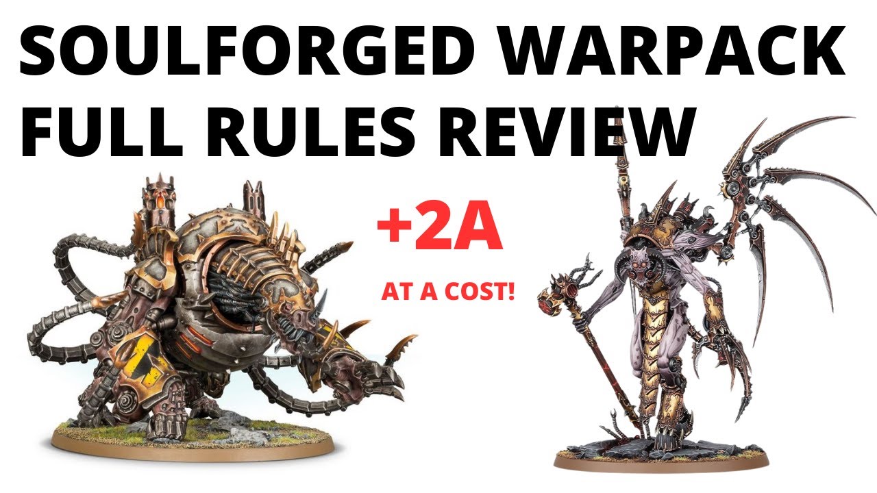 Soulforged Warpack Full Rules Review - Codex Chaos Space Marines