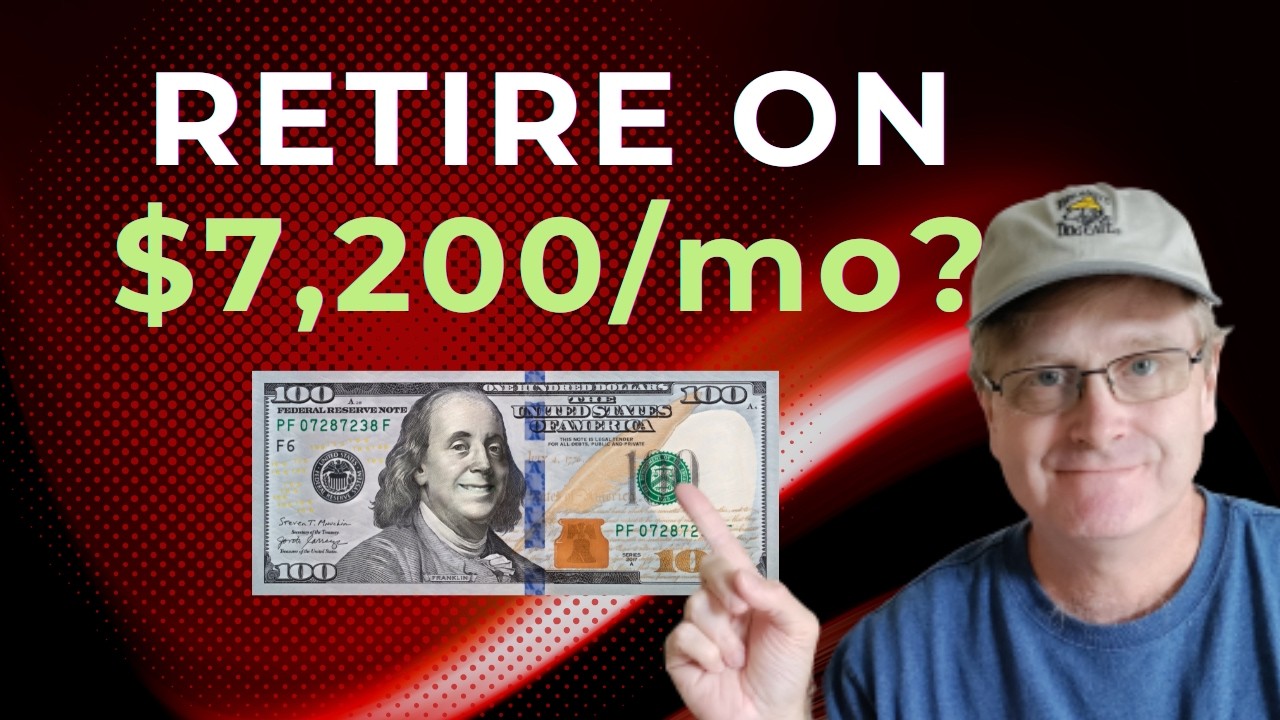 7200 долларов в месяц от 3 ETF? Моя пенсионная стратегия на 500 000 долларов.