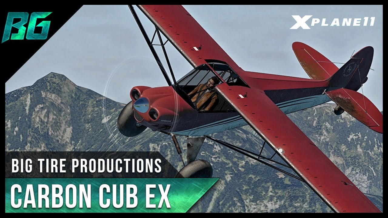 Carbon Cub EX (Showcase / Review) | X-Plane 11
