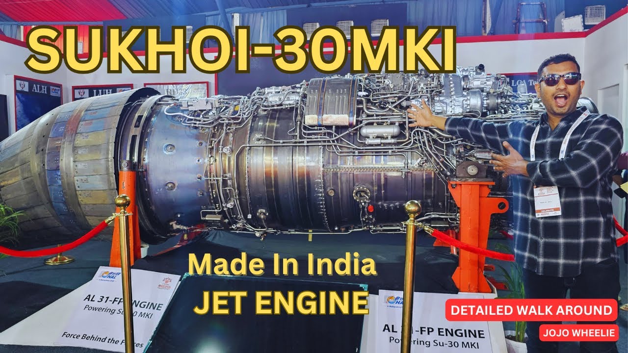 Sukhoi-30MKI Gets Next-Gen AL-31FP jet Engine walkaround | odissa | made in india | jojo wheelie