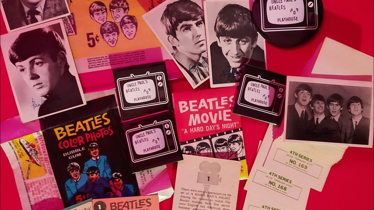 Episode 30: The Beatles Trading Cards Are Topps! Please Subscribe @UnclePaulsBeatlesPopPlayhouse
