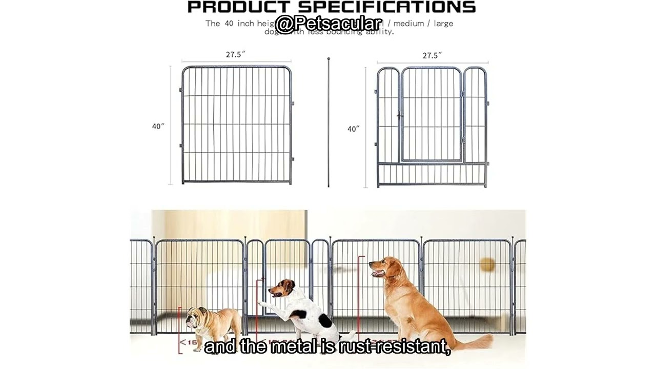 Heavy Duty Dog Playpen Review: Is It Worth the Investment for Your Pet&rsquo;s Safety?