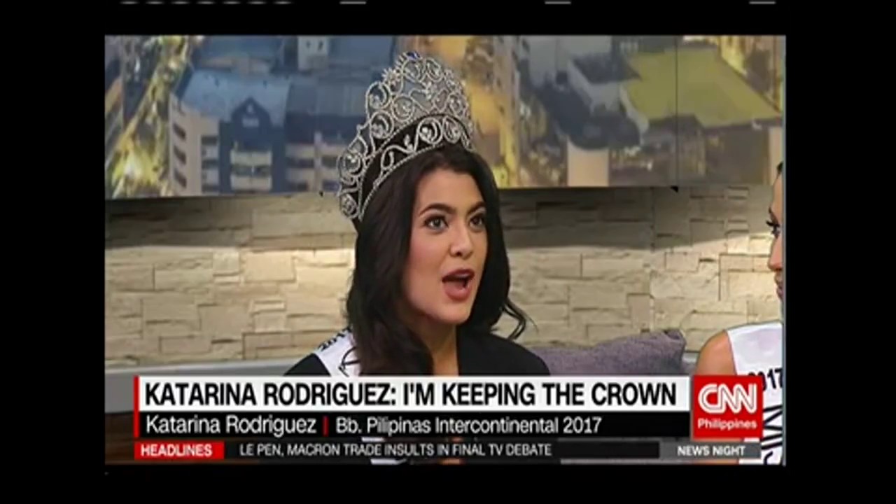 Katarina Rodriguez: I'm keeping the crown