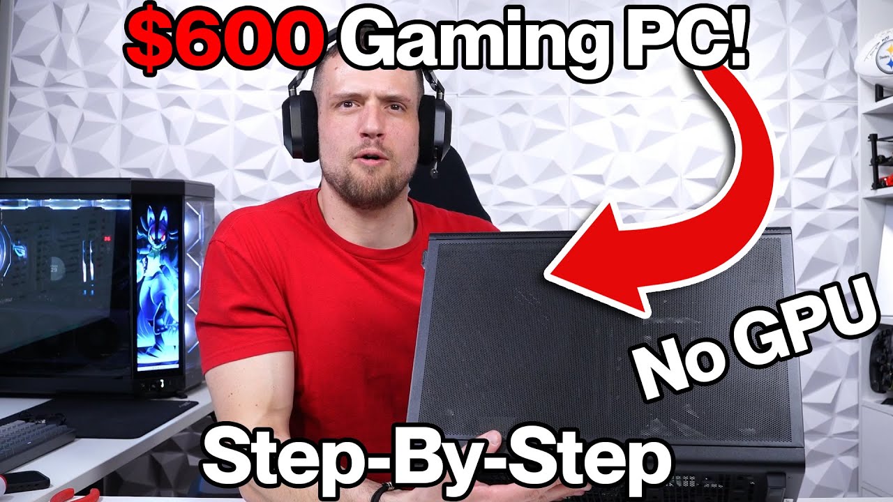 How to Build a $600 Gaming PC (Ryzen 5 8600G and No GPU)