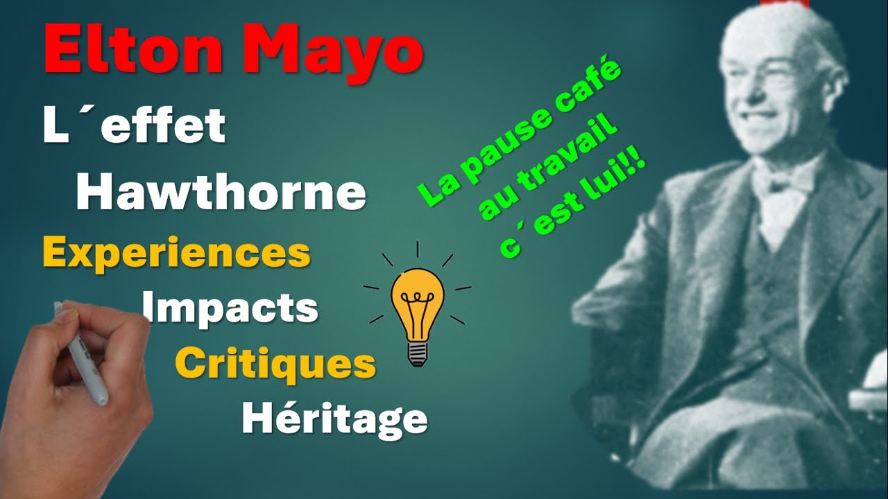 Qui est Elton Mayo, l´inventeur de la pause café, et qu´est-ce que l´effet Hawthorne?