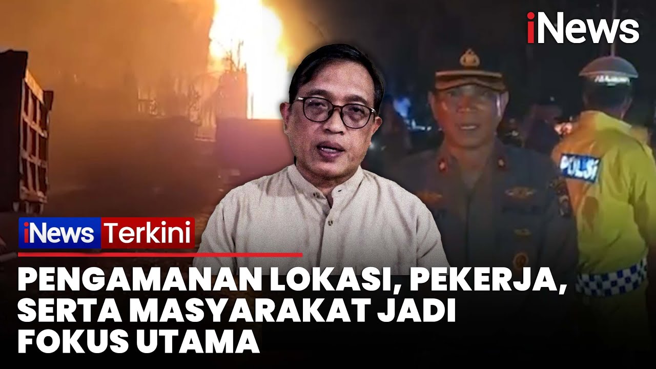 Kebakaran di Pipa Gas di Indragiri Hilir Riau Berhasil Dipadamkan Setelah 13 Jam | iNews Terkini 3/1