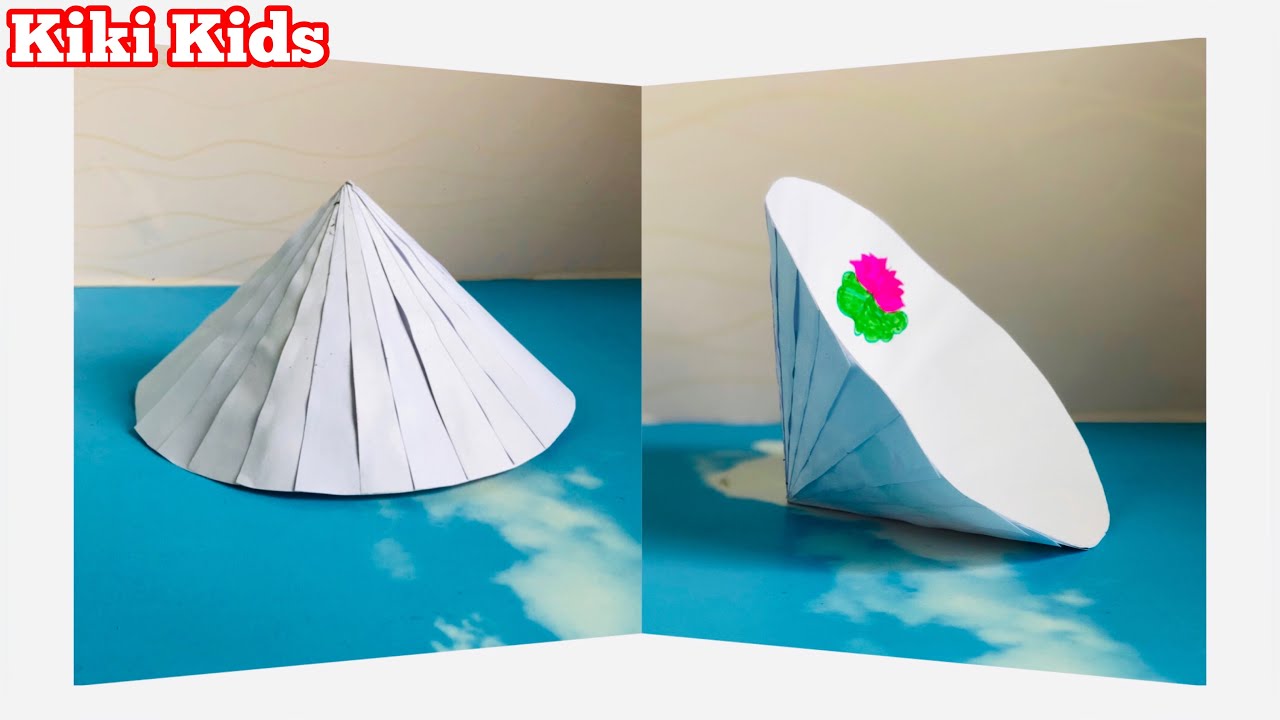 Cách làm nón lá Việt Nam bằng giấy | How to Make Vietnam’s Conical Hat
