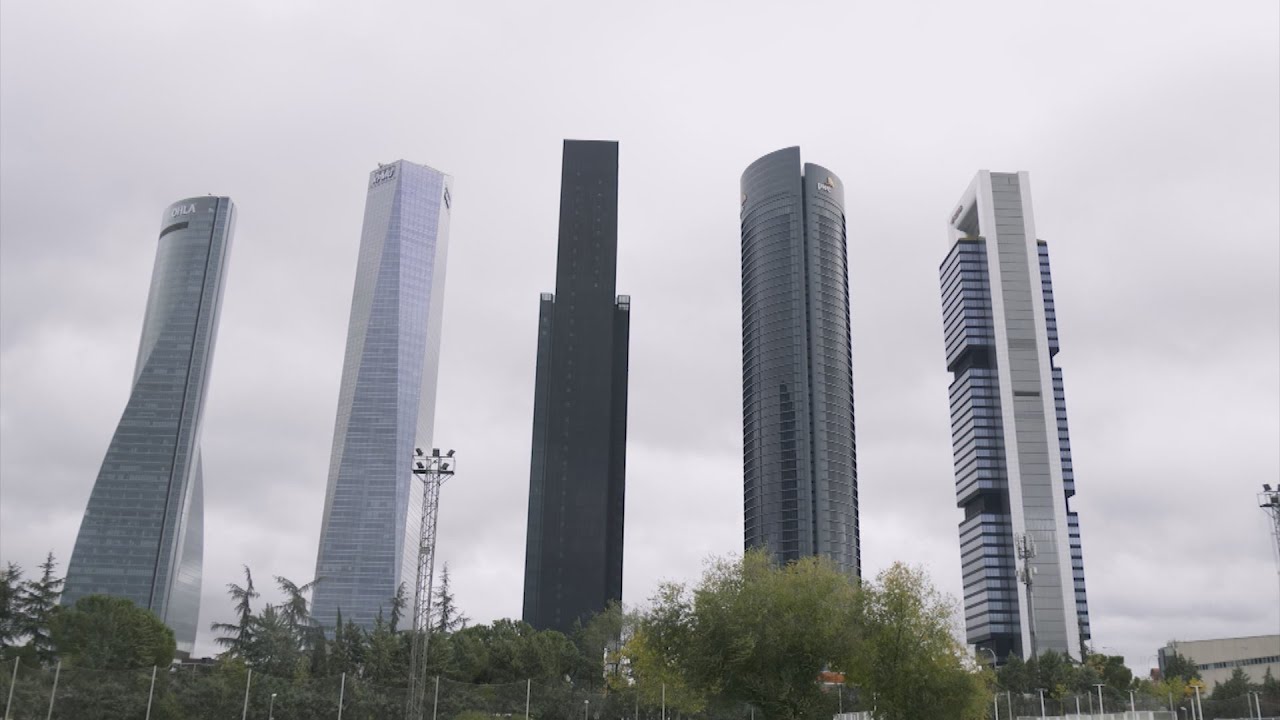 Los cuatro rascacielos más altos de España están en Madrid