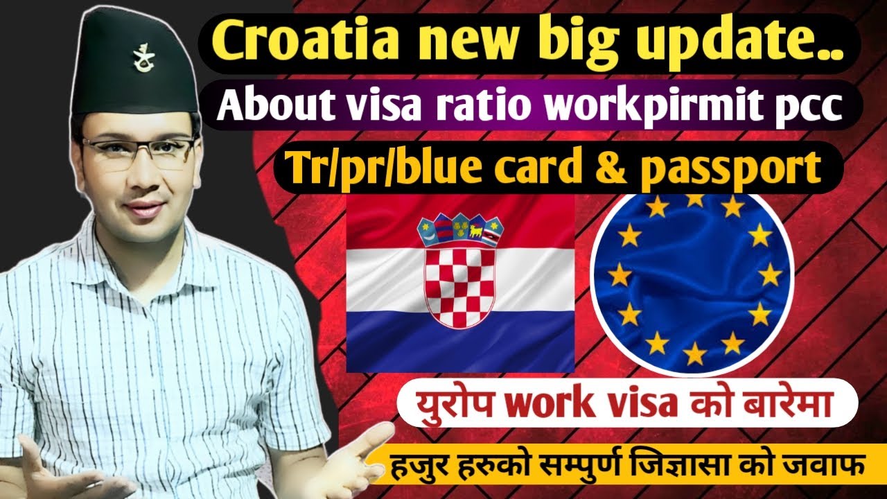 Croatia new important update 95% visa success & all your question about Europe work visa