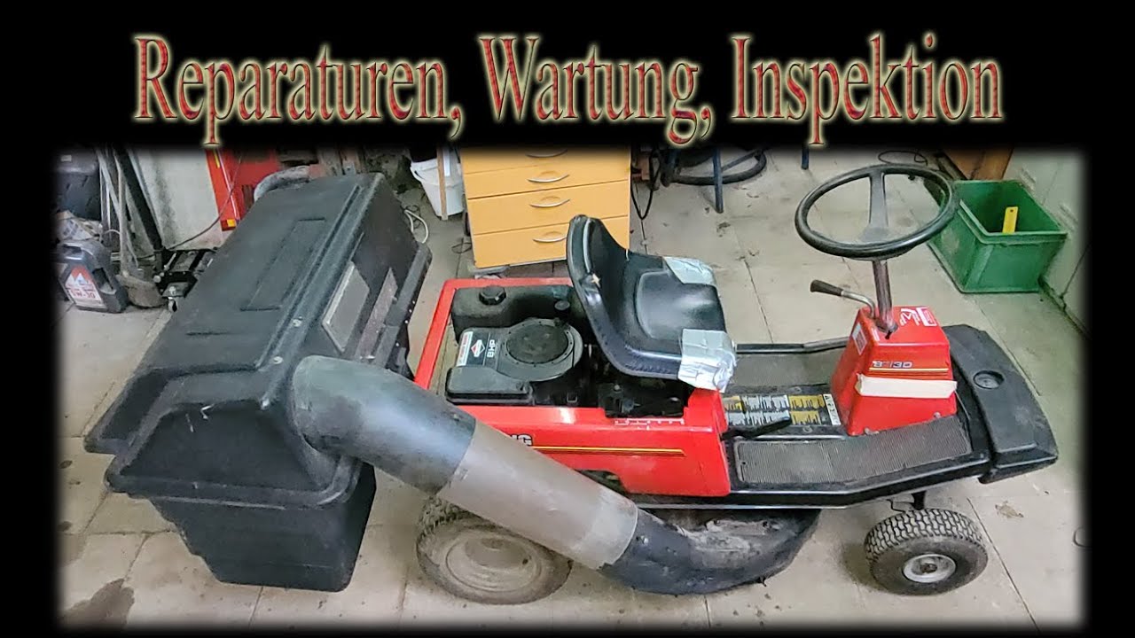 2. Teil Murray Yard King 8 30 Reparatur Inspektion Geschichtliches Aufsitzmäher